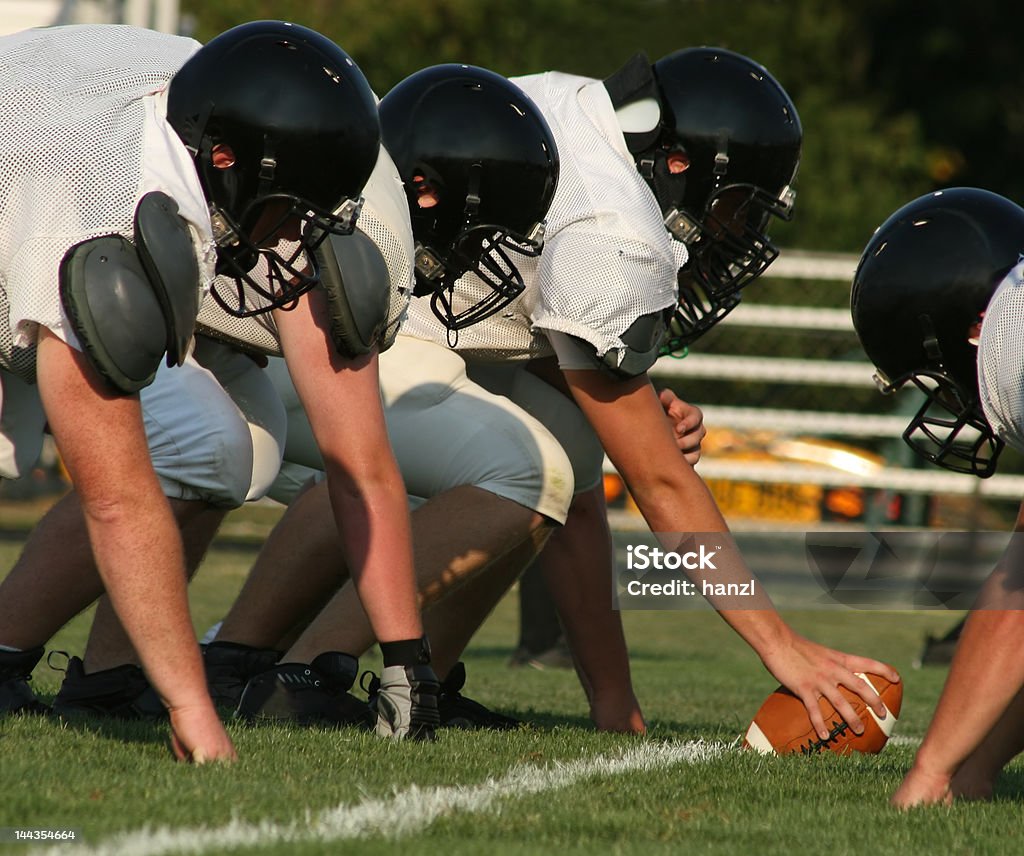 Ligne de Football - Photo de Football américain libre de droits