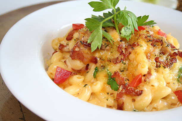 istock Mac and Cheese,  Gourmet Food 144354945