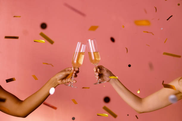 istock It's Time To Celebrate: Two Unrecognizable Women Holding Glasses 1443551023