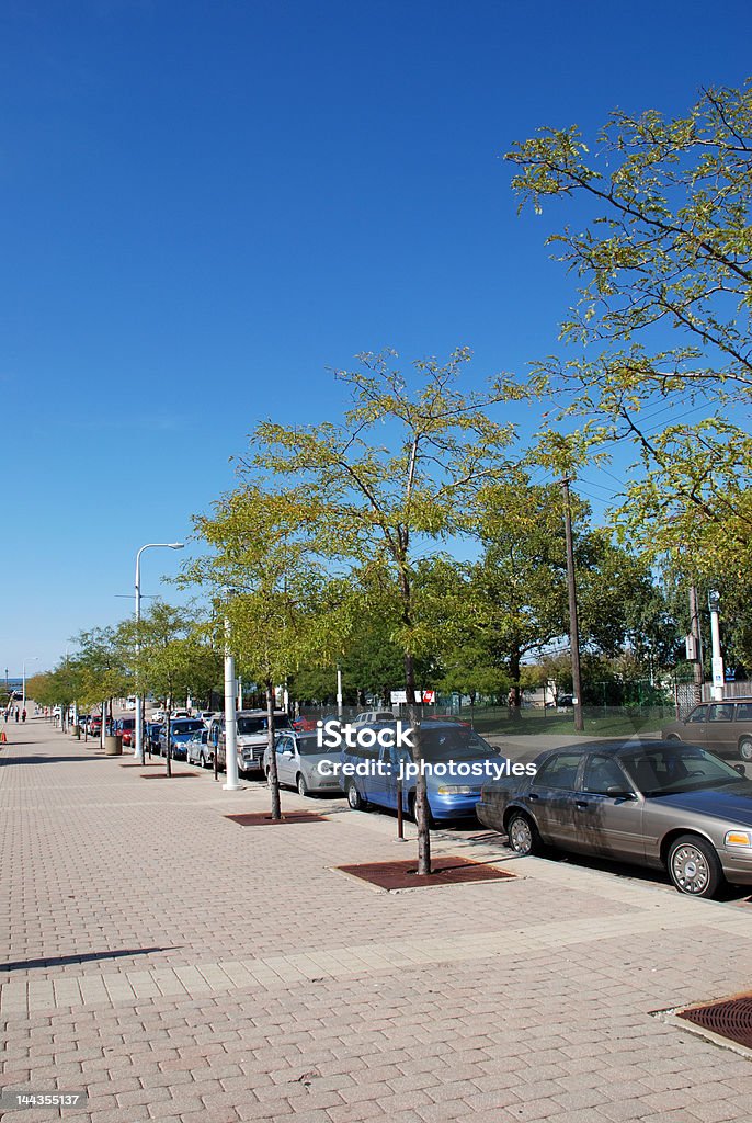 街の駐車場 - 交通輸送のロイヤリティフリーストックフォト