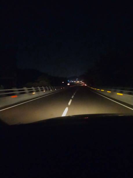 istock Night photoshoot from inside a car 1443560933