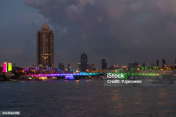 Vijit Chao Phraya Lighting Extravaganza Opens In Bangkok Thailand Stock Photo - Download Image Now
