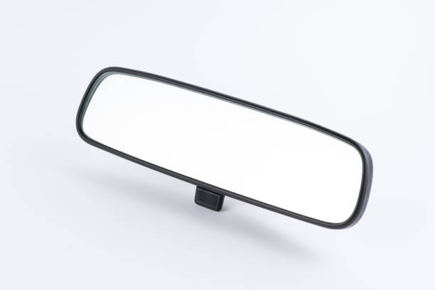 istock Car Mirror with Copy Space Isolated on White Background 1443564931