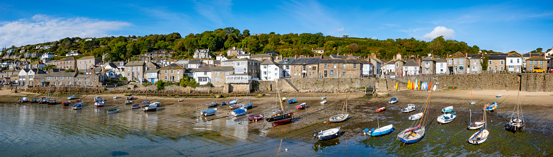 Fishing Boats in the Harbour at Low Tide