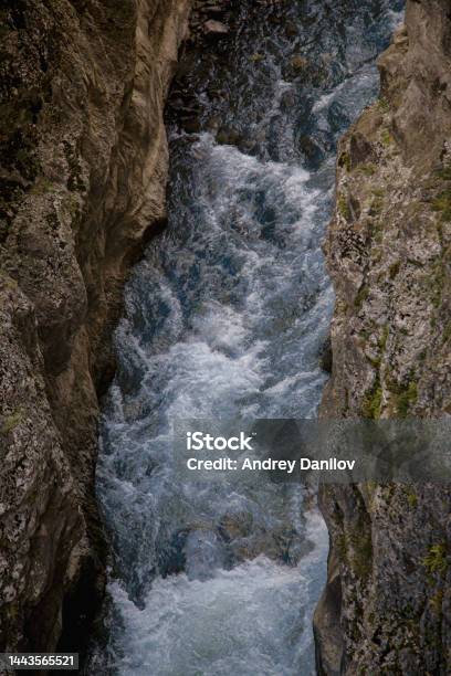 Stormy Mountain River Stock Photo - Download Image Now - Bavaria, Beauty, Canyon