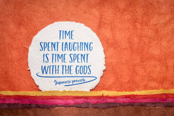 istock time spent laughing - Japanese proverb 1443567026