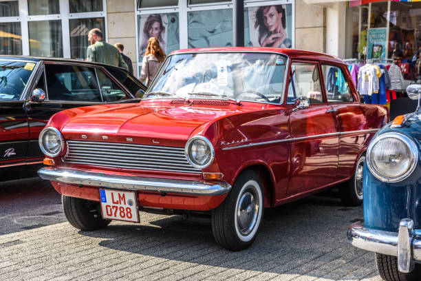 Limburg, Germany - April 2, 2017: red Opel Kadett A 1962