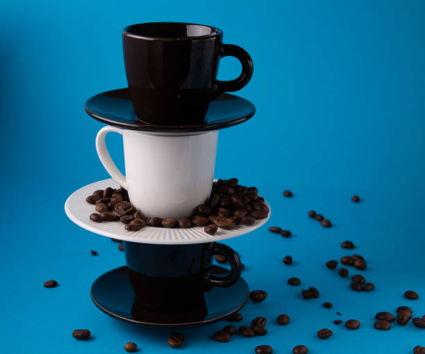 istock photo coffee cups in a row 1443570582