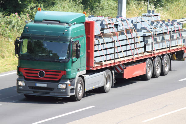istock a truck on the highway 1443572778