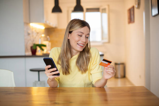 istock Woman using smart phone 1443578851