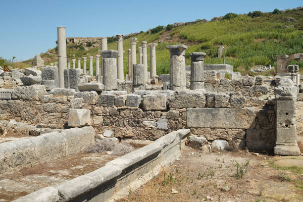 istock Perge Ancient City in Antalya, Turkiye 1443587814