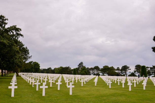 istock American Cemetery in Normandy 1443594976