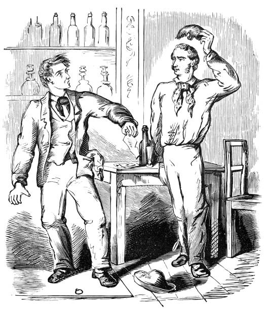 Illustration from 19th century.