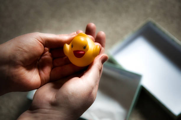 Rubber duck gift at christmas
