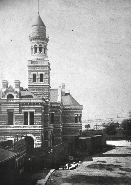 istock New York City, the Barge Office at the Battery, 1883 1443599614