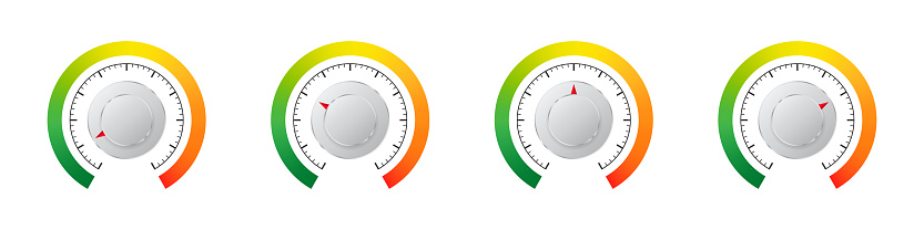 Level Knobs Adjustment Dial Knob Round Dial Max Level Button And Power ...