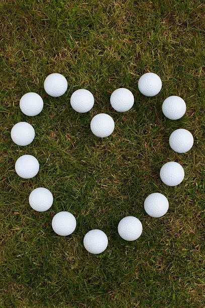Photo of Golf love heart