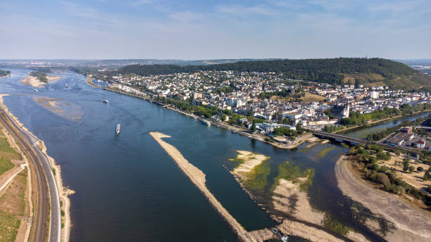 istock Nahe and Rhine river - Bingen, Germany 1443623606