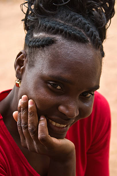 istock Portrait African woman 144362382