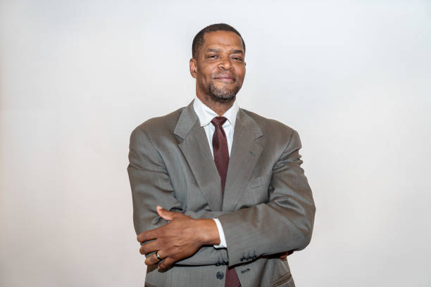 istock Black Congregation attend Black Baptist Church service 1443625549