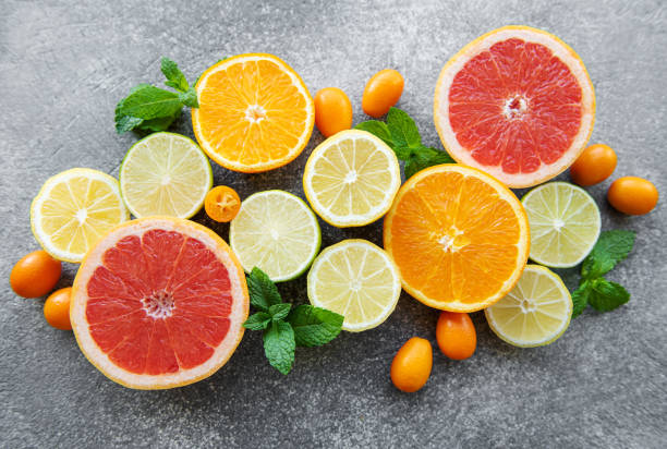 istock Fresh summer fruits 1443626034