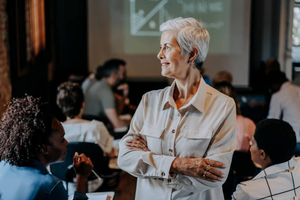istock Adult students in the classroom 1443627763