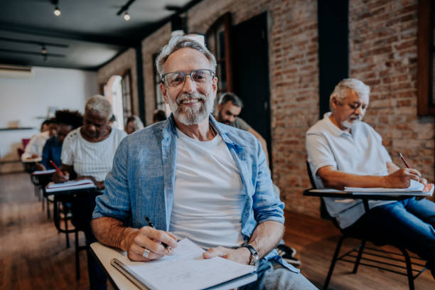 istock Adult students in the classroom 1443628354