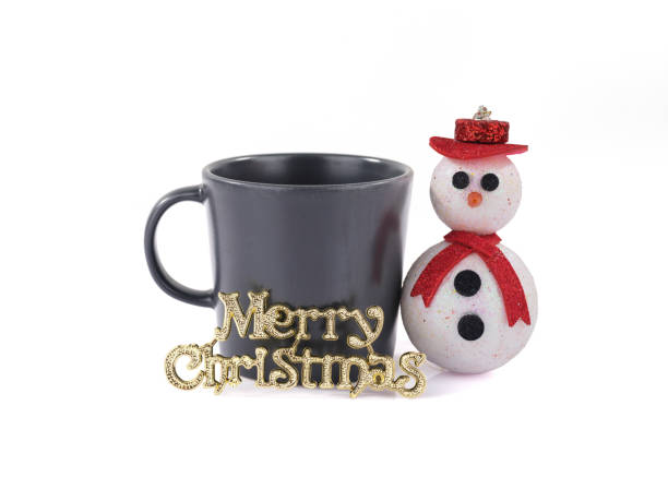 Coffee and Christmas decorations