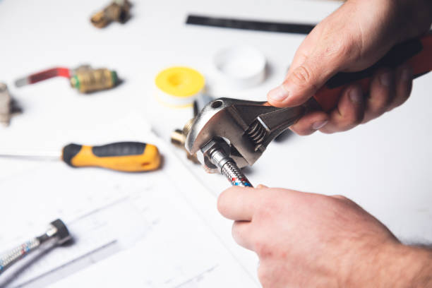 istock Plumbing project in house. 1443643557