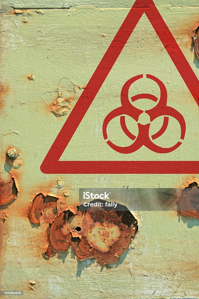 Биологическая опасность - Стоковые фото Атомная электростанция роялти-фри