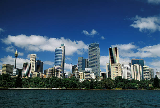 istock skyline of Sydney City 144364932