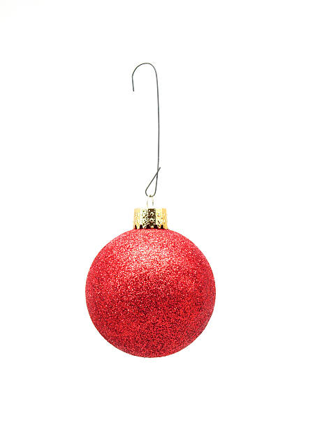 Christmas Ornament with Wire Hook stock photo