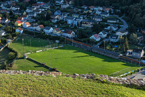 stadion piłkarski, hainburg an der donau, austria - 16642 zdjęcia i obrazy z banku zdjęć