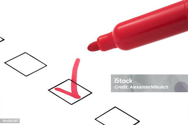 Check Box Stock Photo - Download Image Now - Application Form, Backgrounds, Business