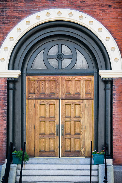 istock Gothic Doorway Close-Up 144365330