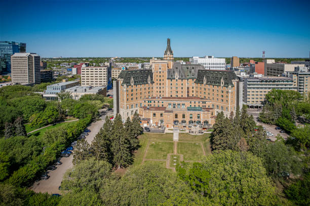 istock Aerial of Downtown Saskatoon 1443655662