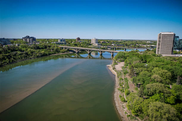 istock Aerial of Downtown Saskatoon 1443655663