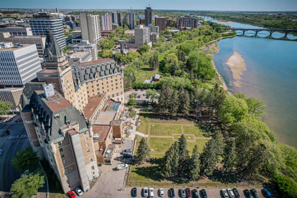 istock Aerial of Downtown Saskatoon 1443655724