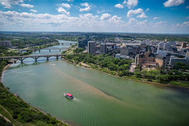 istock Aerial of Downtown Saskatoon 1443655825