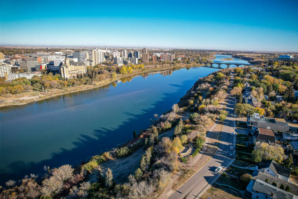istock Aerial of Downtown Saskatoon 1443656457
