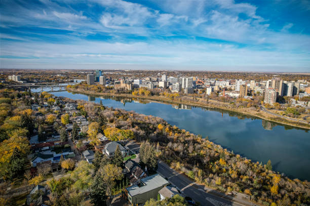 istock Aerial of Downtown Saskatoon 1443656522