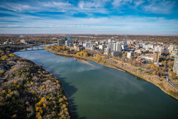 istock Aerial of Downtown Saskatoon 1443656528