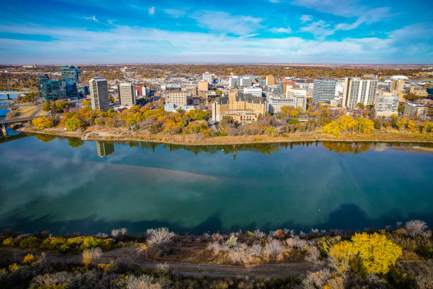 istock Aerial of Downtown Saskatoon 1443656599