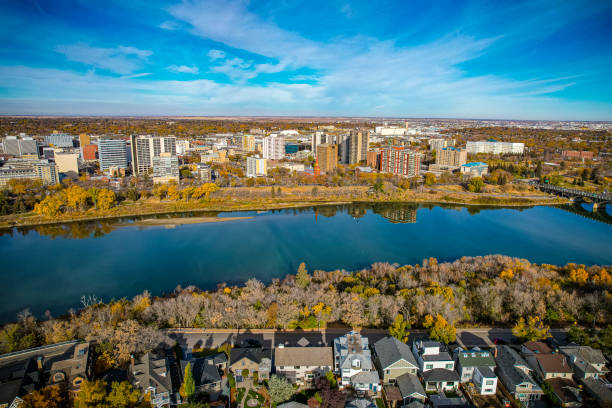 istock Aerial of Downtown Saskatoon 1443656621