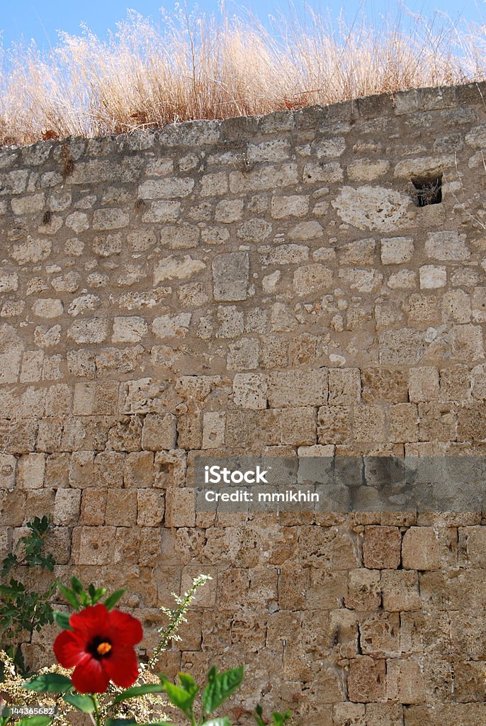 石の壁には、旧市街ローデスます。 - しおれているのロイヤリティフリーストックフォト