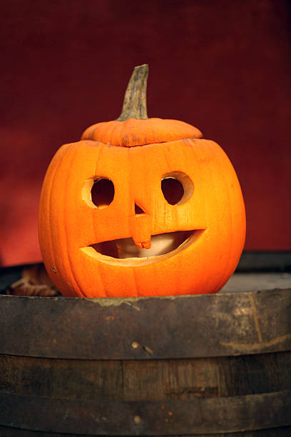 Pumpkin Barrel stock photo