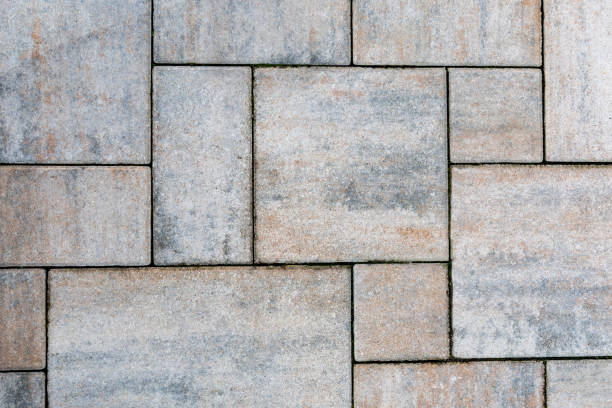 istock Concrete paving slabs. Abstract background 1443660546