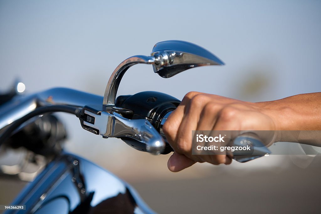 Motociclista aderência - Royalty-free Articulação - Mão Humana Foto de stock