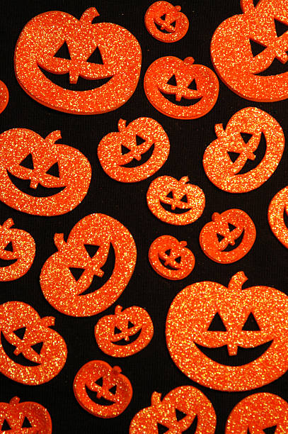 Halloween Pumpkins stock photo