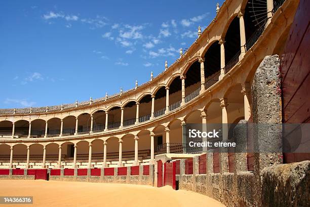 Bullfighting Arena In Ronda Stock Photo - Download Image Now - Ronda, Bullfight, Stadium